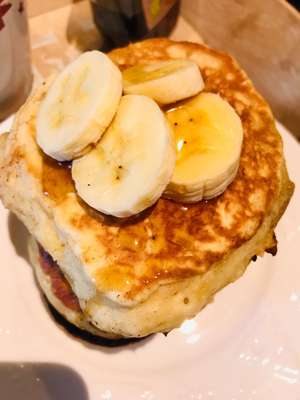 Bananowe pancakes