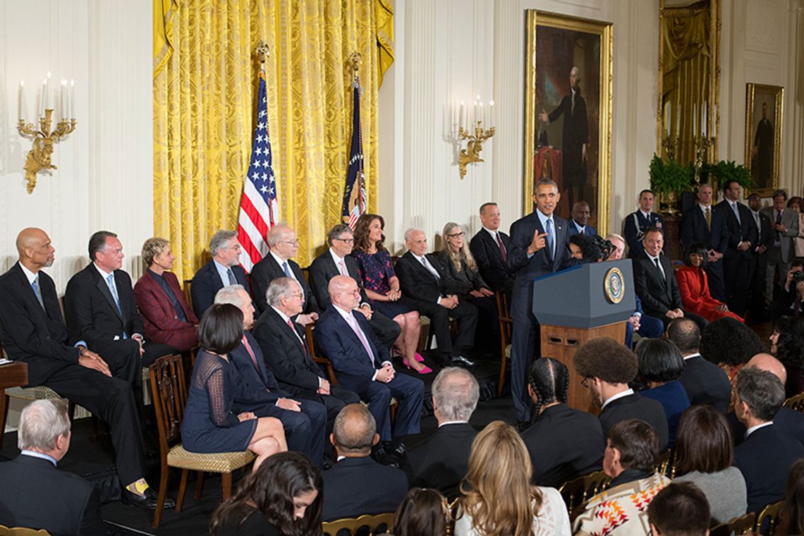 Barack Obama po raz ostatni wręczył Medale Wolności