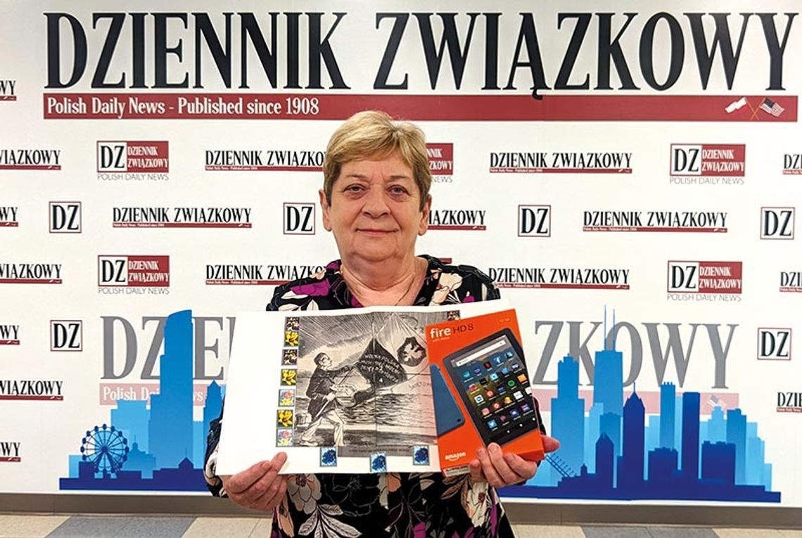 Barbara Grudzień, nasza wieloletnia czytelniczka, odebrała tablet w redakcyjnym konkursie