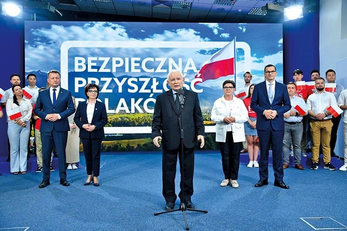 „Bezpieczna Przyszłość Polaków” hasłem wyborczym PiS