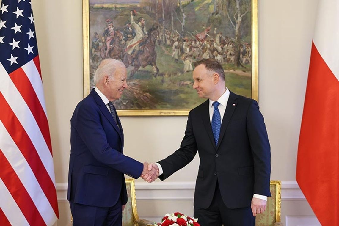 Biały Dom: Prezydenci Biden i Duda omówili wsparcie Ukrainy, wzmocnienie NATO i sankcje na Rosję