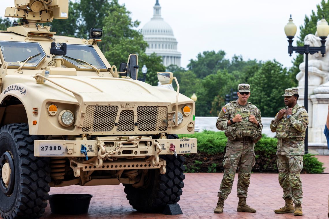 Biały Dom: w operacji zainicjowanej przez Trumpa w Waszyngtonie aresztowano ponad 450 osób