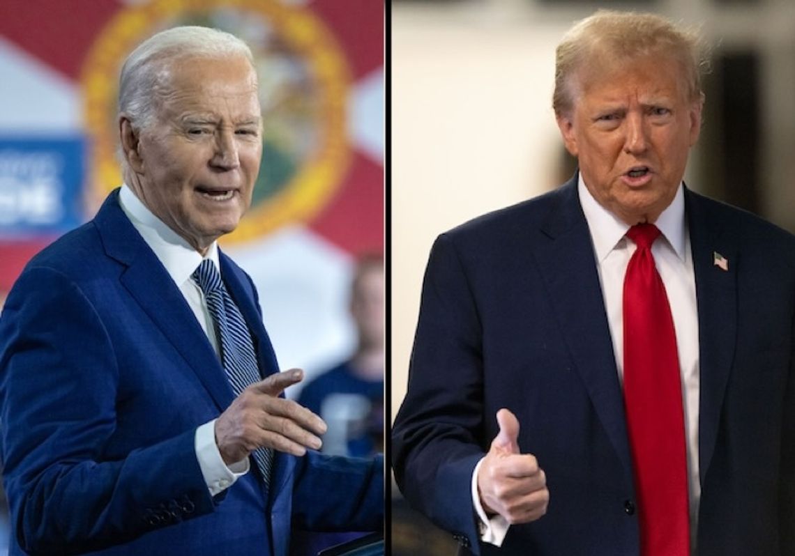 Biden i Trump uzgodnili zasady pierwszej debaty telewizyjnej