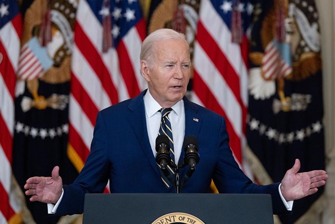 Biden: jeśli Ukraina upadnie, za nią pójdzie Polska i inne kraje