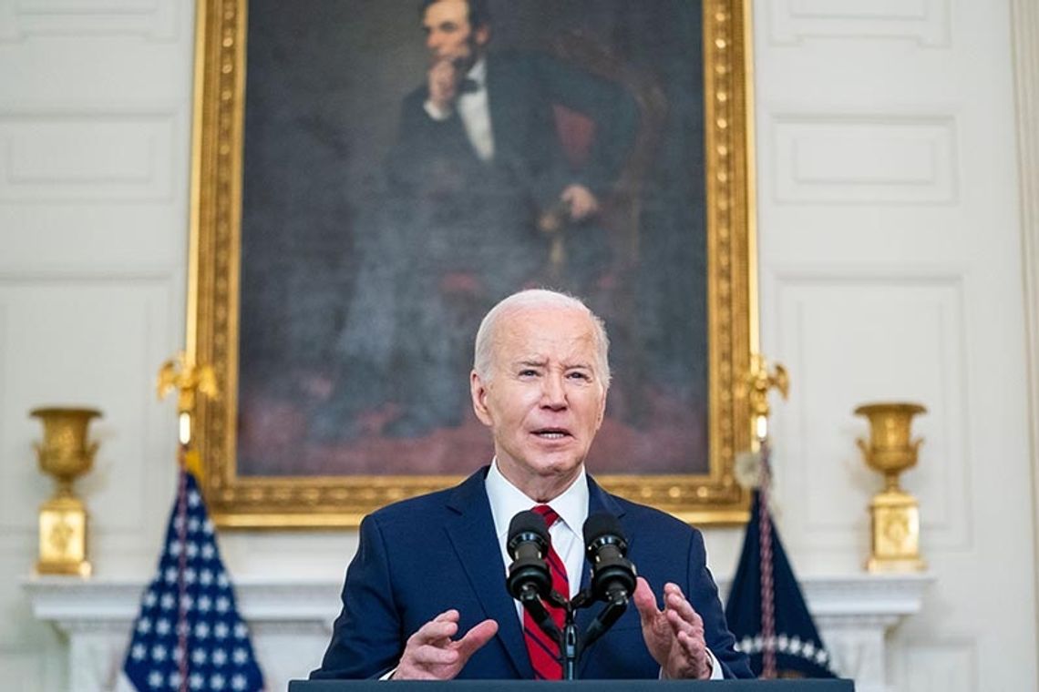 Biden podpisał ustawę o pomocy dla Ukrainy, Izraela i Tajwanu w wys. 95 mld dol.