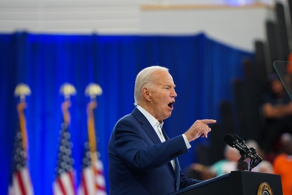 Biden powtarza w Detroit, że nie wycofa się z rozgrywki o prezydenturę (WIDEO)