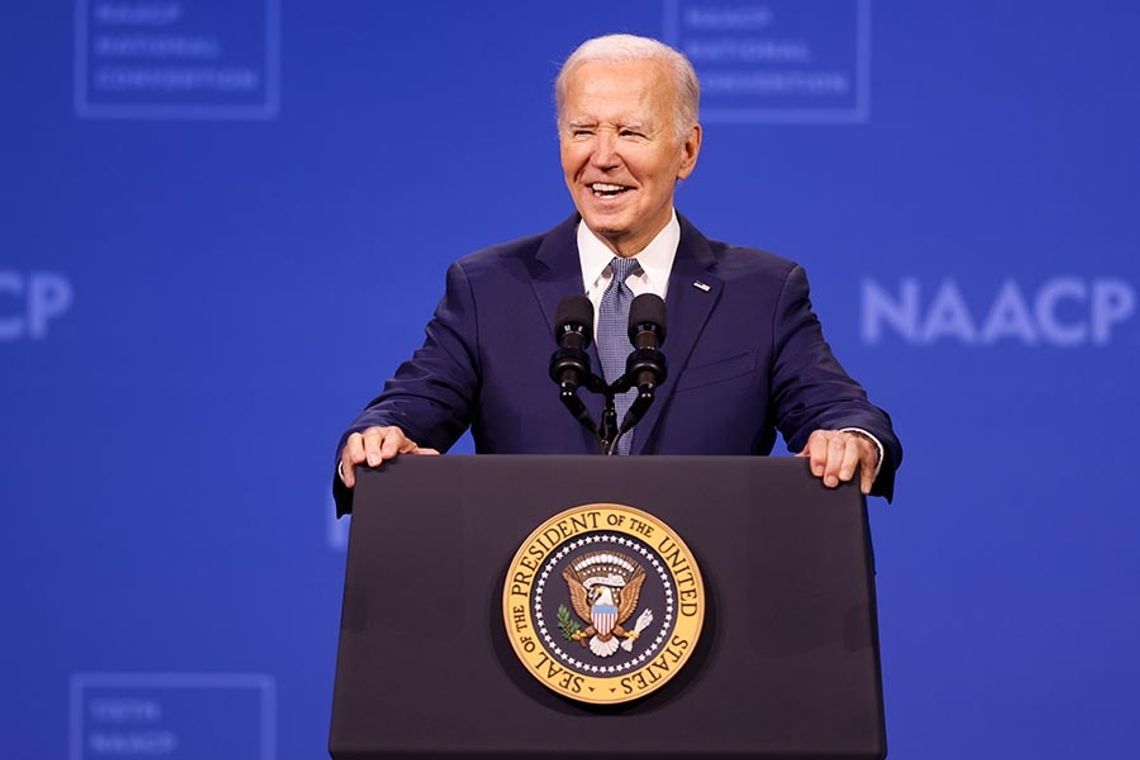 Biden w środę wygłosi orędzie do narodu ws. decyzji o wycofaniu się z wyborów