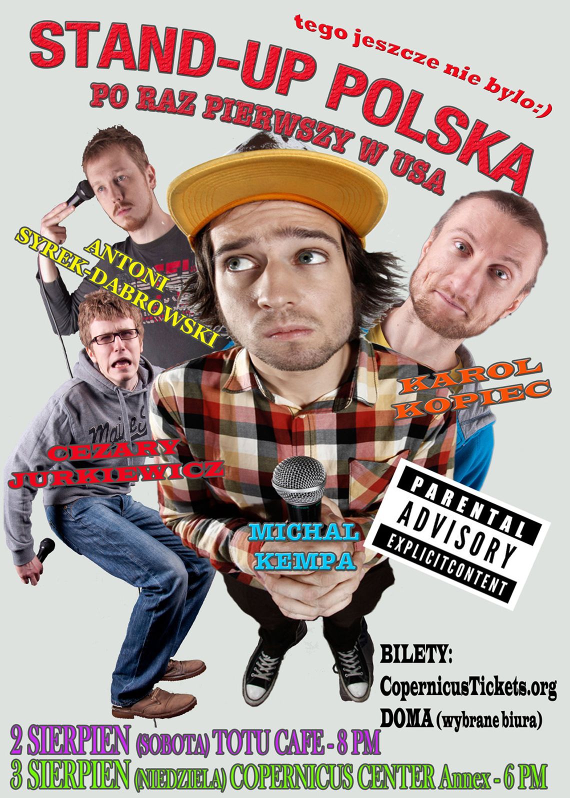 Bilety na STAND-UP POLSKA do wygrania!