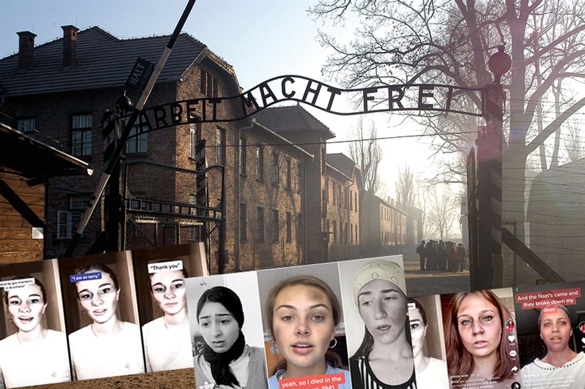 Bolesny i obraźliwy trend na TikToku. Muzeum Auschwitz: Edukujmy