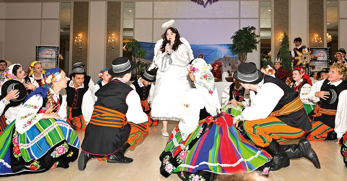 Bożonarodzeniowe spotkanie Zespołu Pieśni i Tańca Polonia