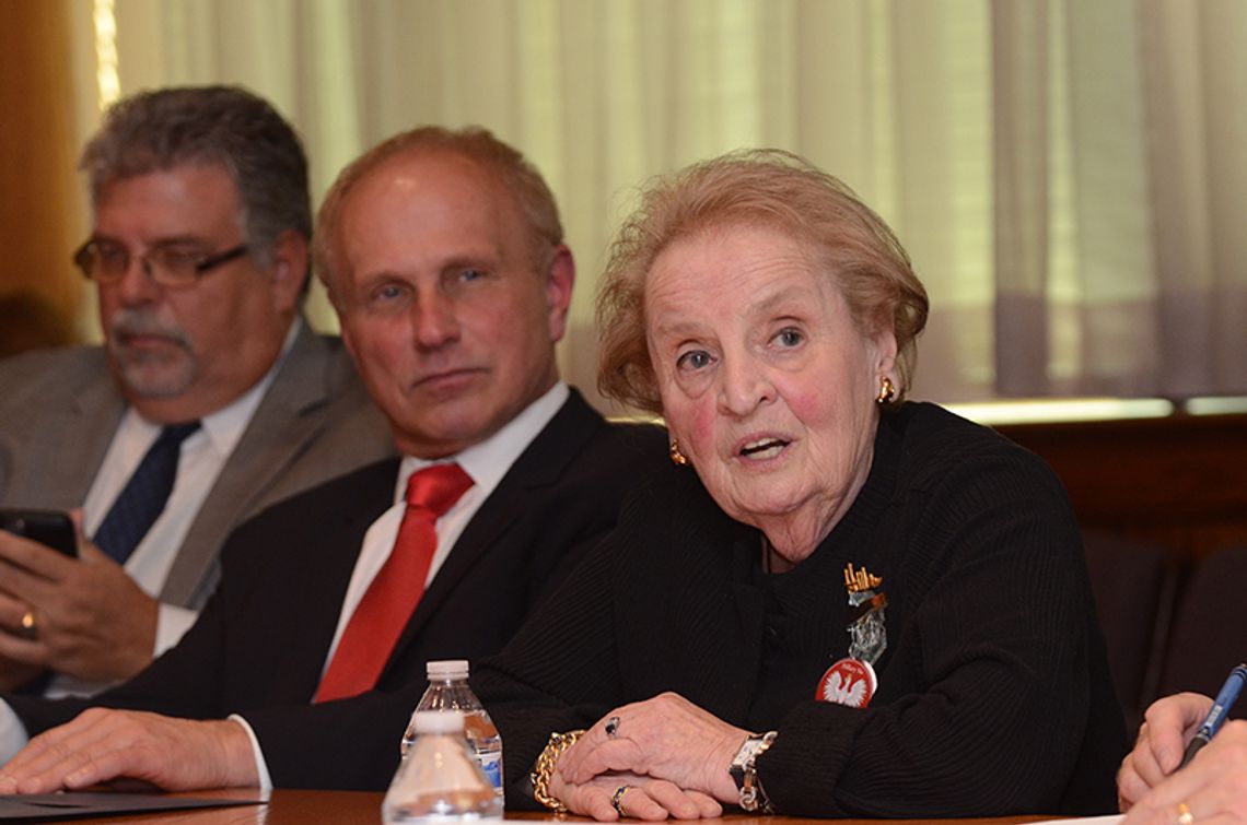 „Chciałabym być Polką”. Madeleine Albright spotkała się z KPA (ZDJĘCIA)