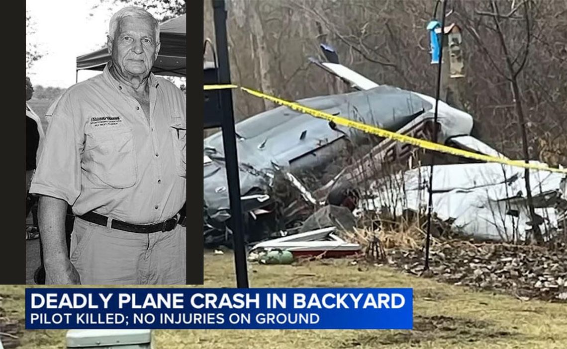Chester Wojnicki, pilot i prezes aeroklubu APA, zginął w katastrofie w rejonie Deerfield
