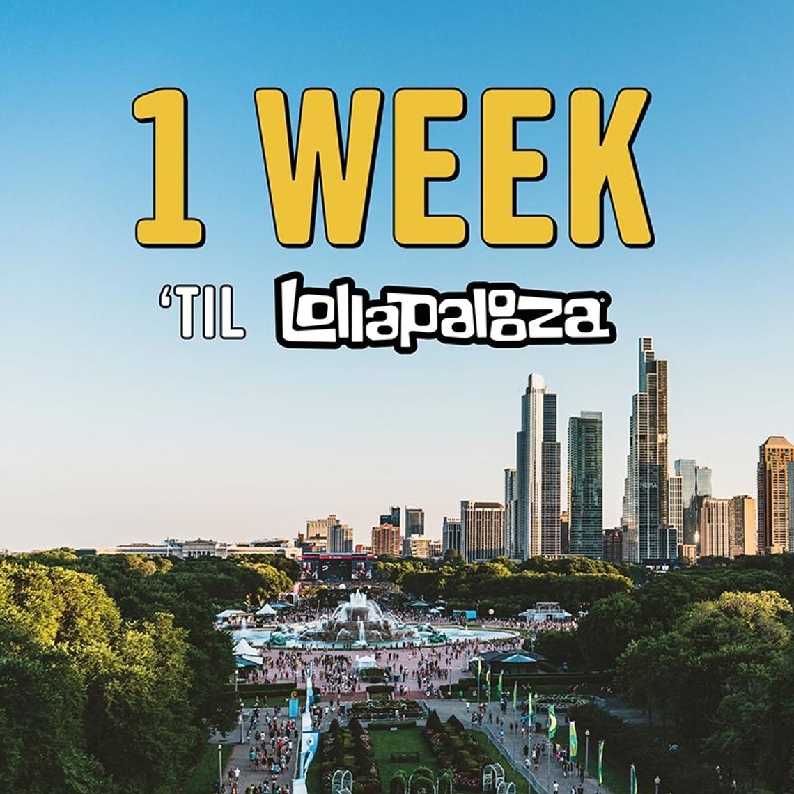 Chicago przygotowuje się do Lollapaloozy