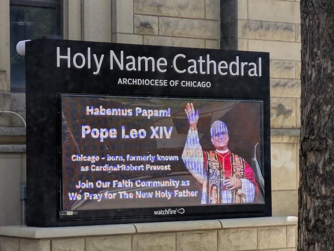 Chicagowscy wierni świętują wybór papieża Leona XIV