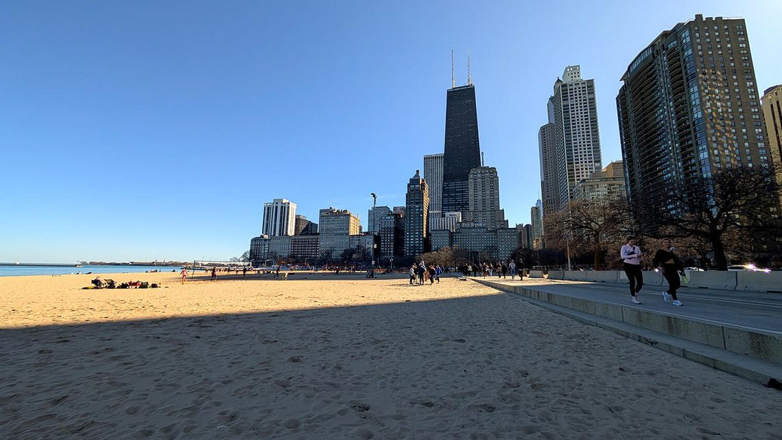 Chicagowskie plaże otwarte od chłodnego piątku, 22 maja