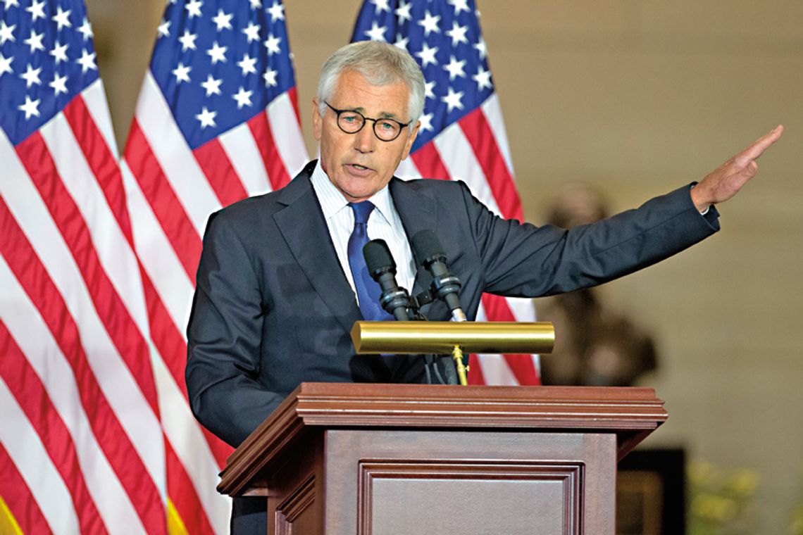 Chuck Hagel wystąpi na polonijnej konferencji