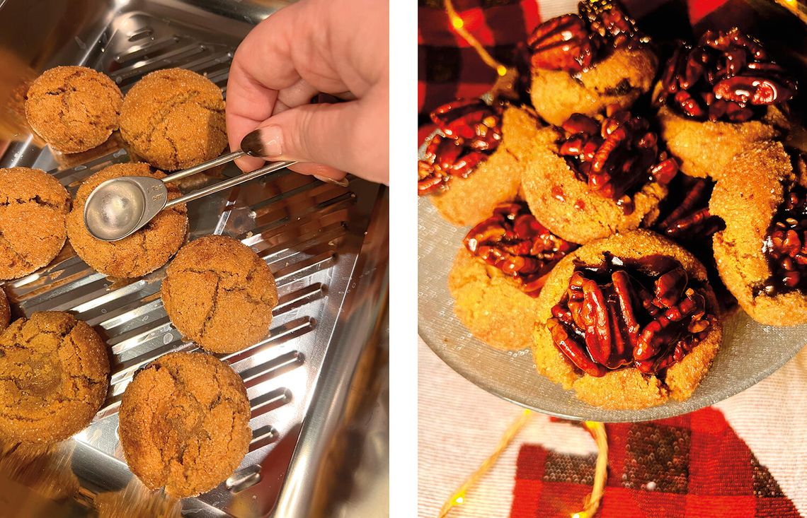 Ciasteczka pekanowe Ciasteczka pekanowe