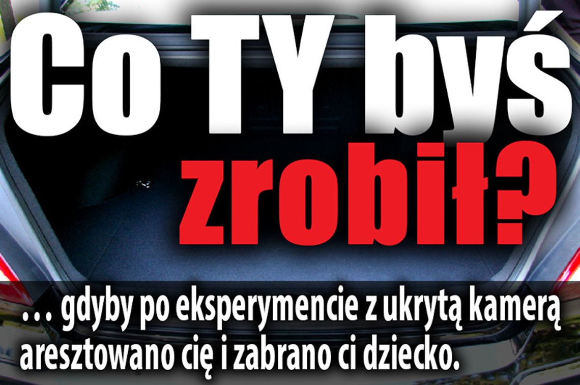 Co TY byś zrobił?