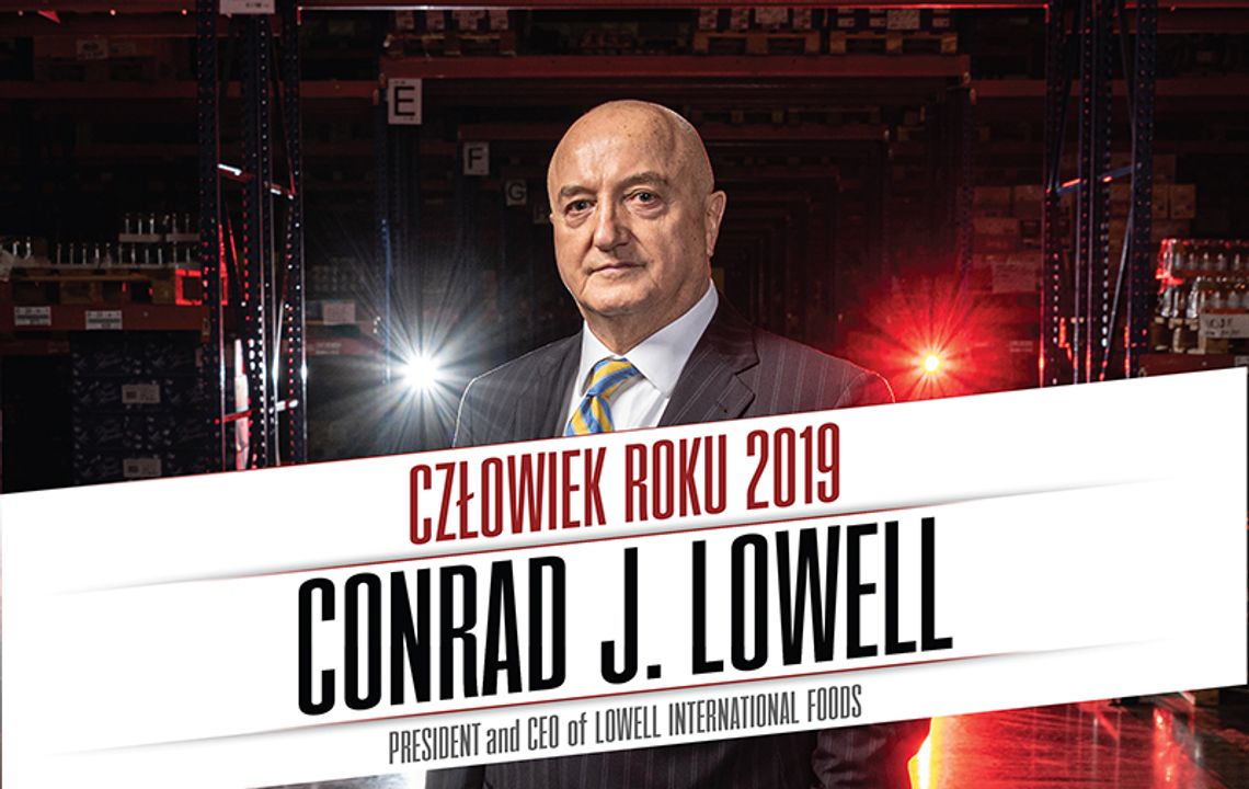 Conrad Lowell Człowiekiem Roku 2019 ,,Dziennika Związkowego”! Gratulujemy!