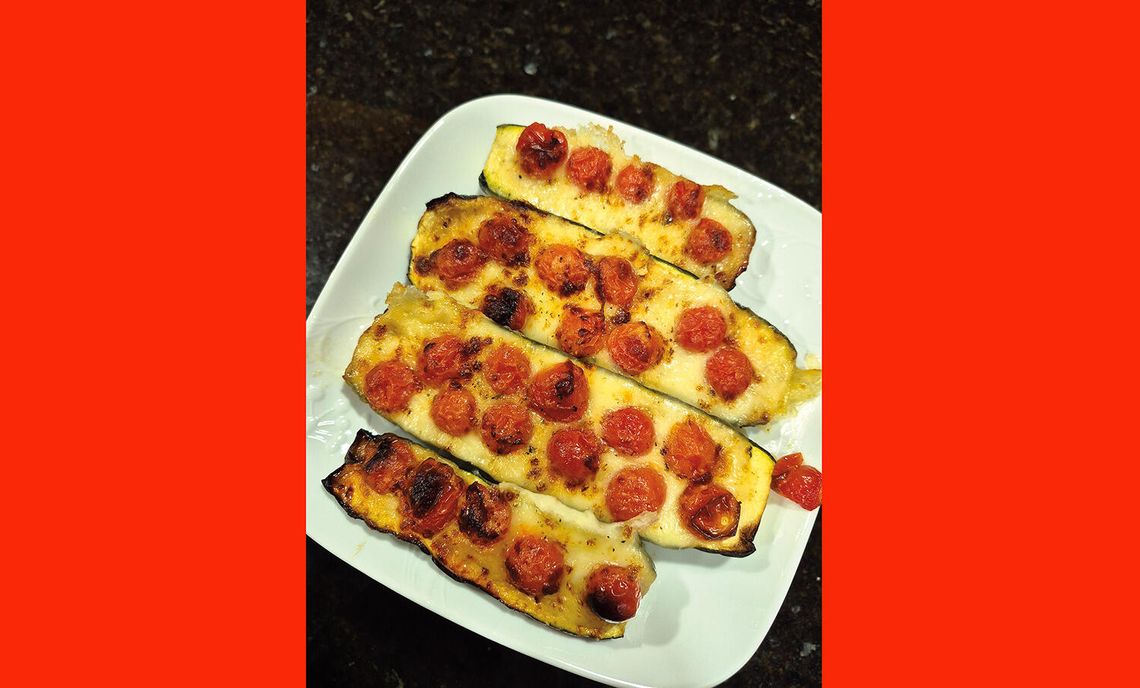 Cukinia pieczona w air fryerze
