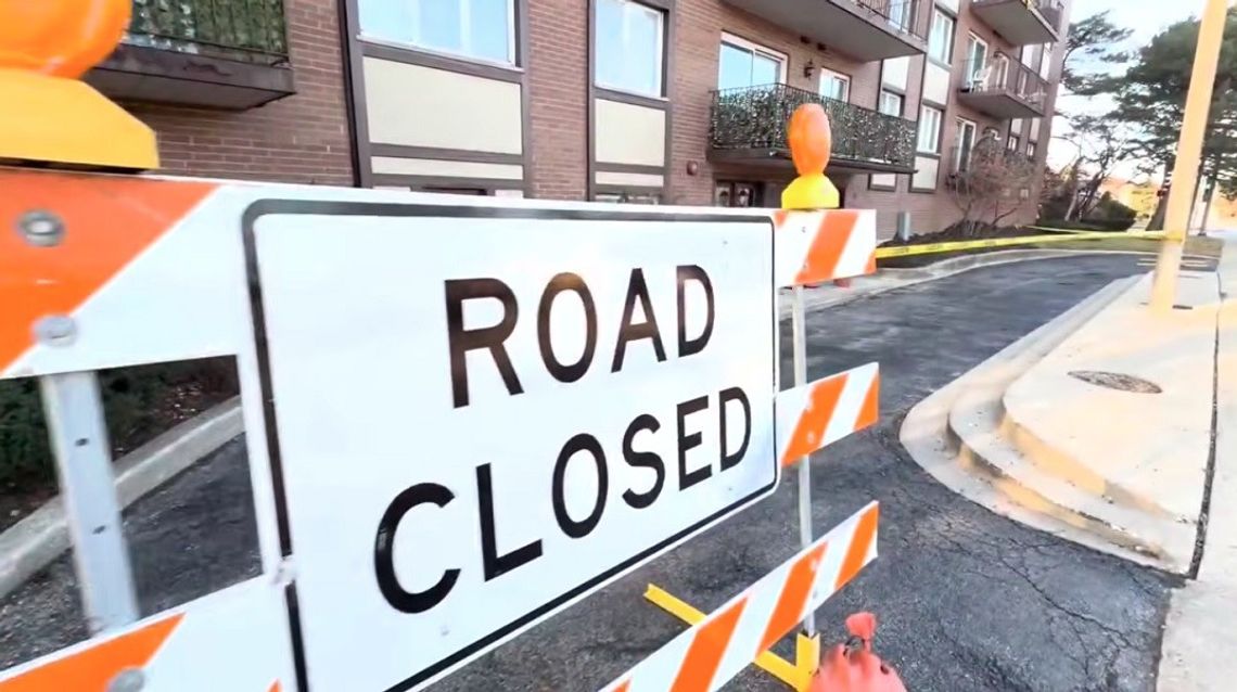 Częściowe zawalenie się budynku w Morton Grove, ewakuacja mieszkańców (WIDEO)
