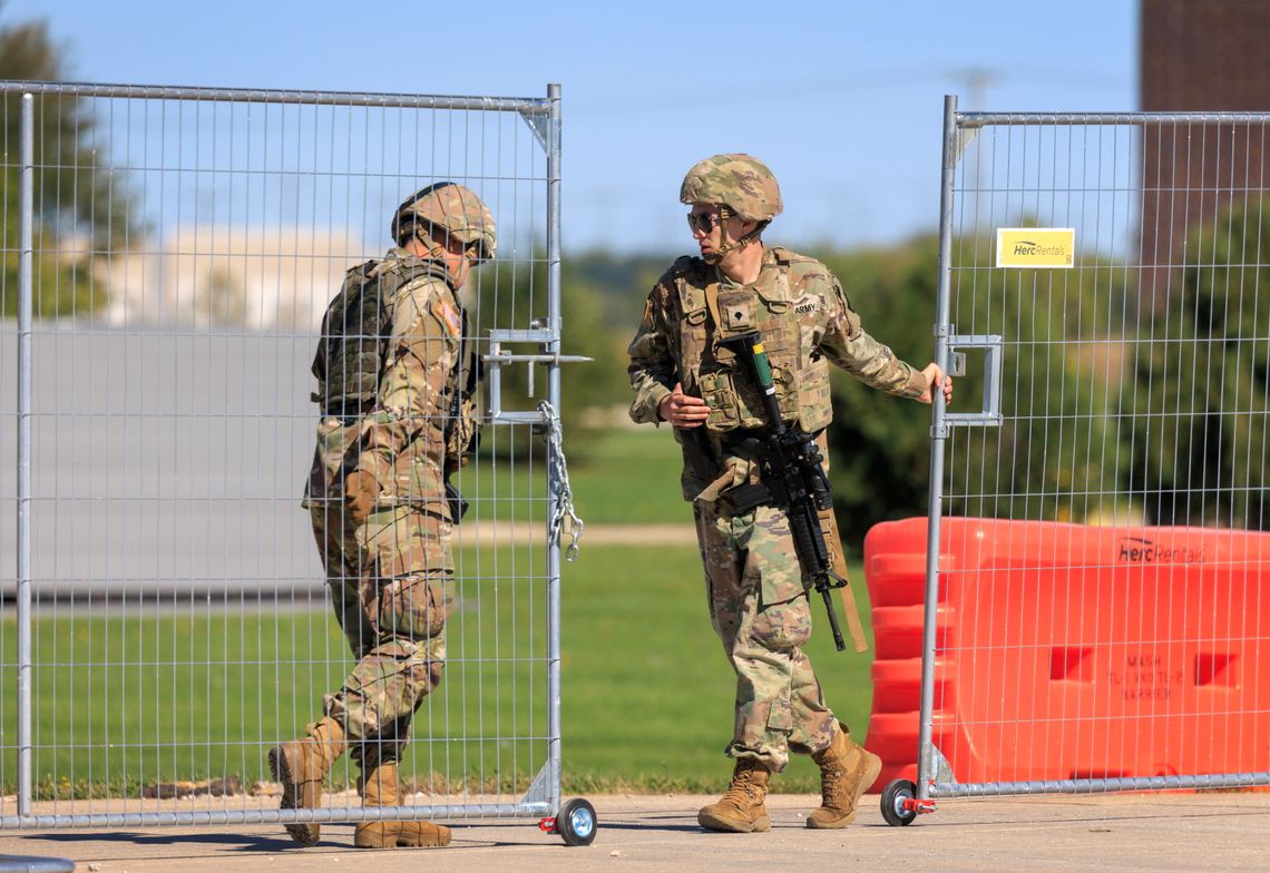 Czy Gwardia Narodowa jest potrzebna w Chicago i okolicach? Czy Gwardia Narodowa jest potrzebna w Chicago i okolicach?