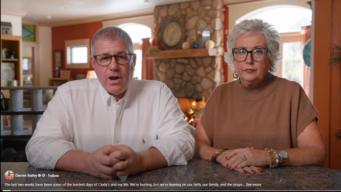 Darren Bailey nie rezygnuje z walki o urząd gubernatora po rodzinnej tragedii