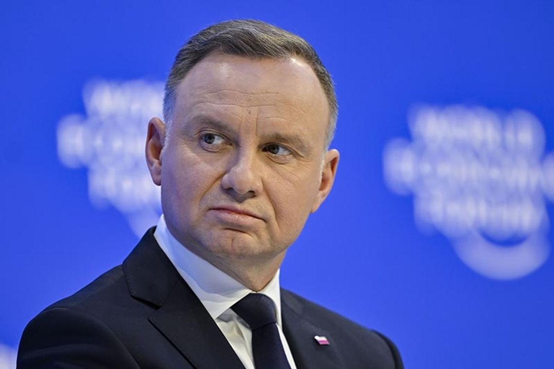 Davos. Prezydent Duda: Ukraina potrzebuje nowoczesnych czołgów i pocisków, by się obronić i zatrzymać rosyjską ofensywę