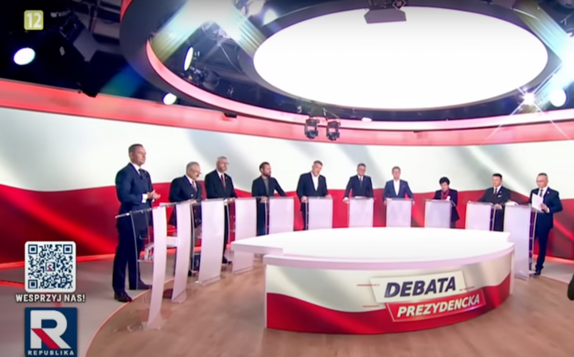 Debata prezydencka. Kandydaci m.in. o deregulacji, wieku emerytalnym i praworządności (WIDEO)