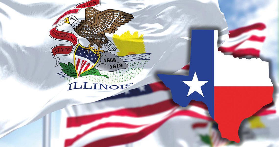 Demokraci z Teksasu w Illinois protestują wobec zmiany okręgów wyborczych na korzyść Republikanów