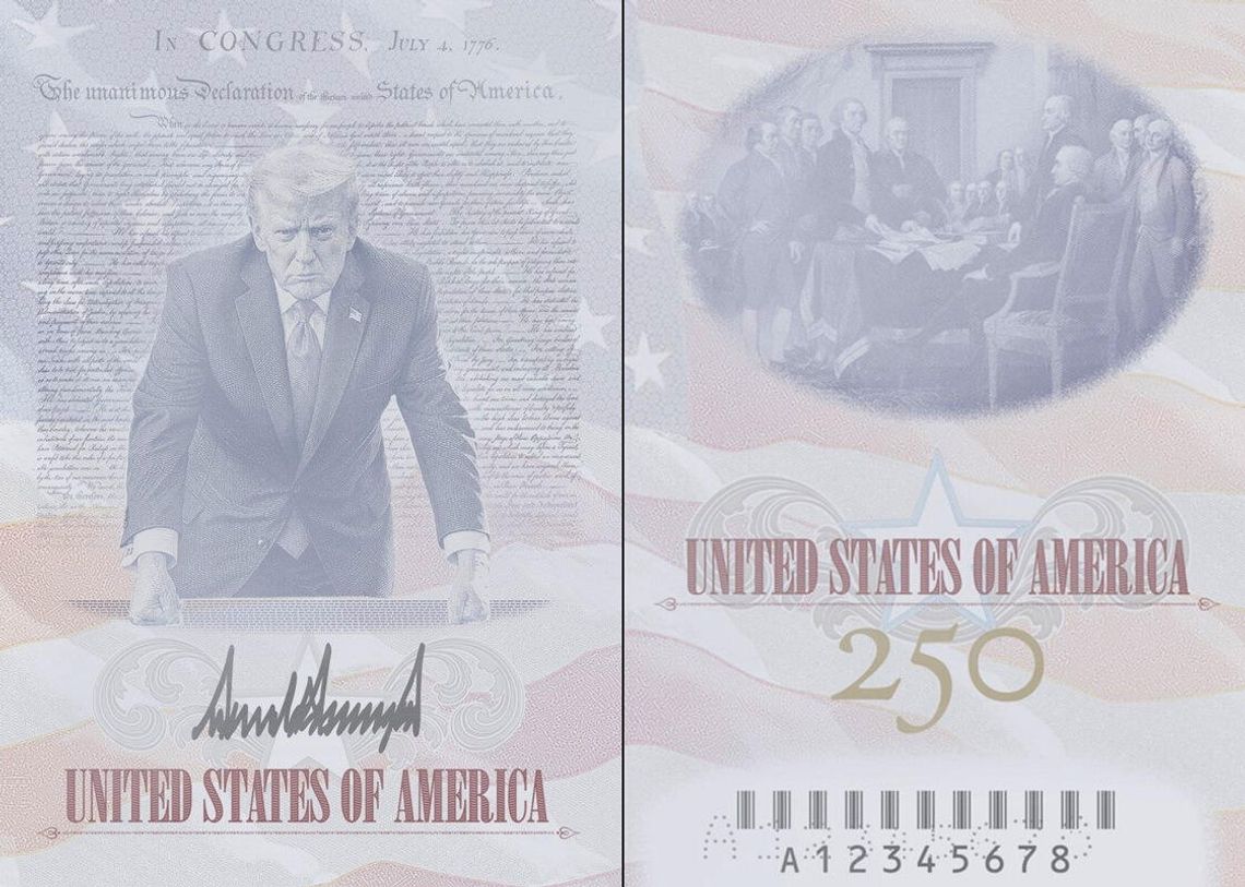 Departament Stanu: 250 tys. dodatkowych paszportów z Trumpem Departament Stanu: 250 tys. dodatkowych paszportów z Trumpem