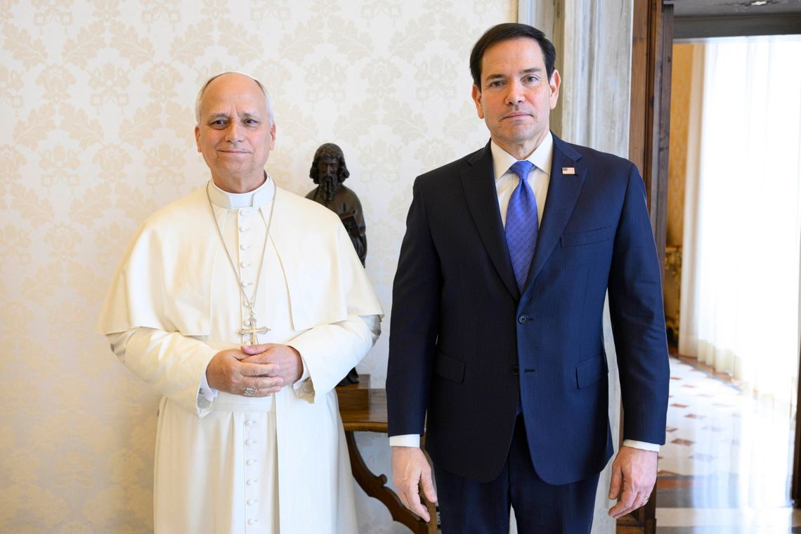 Departament Stanu: Rubio omówił z papieżem sytuację na Bliskim Wschodzie