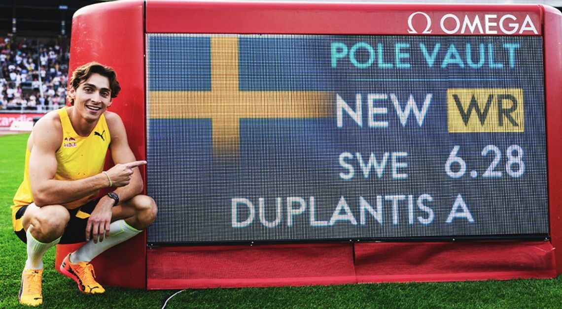 Diamentowa Liga - kolejny rekord świata Duplantisa; Żodzik trzecia w skoku wzwyż