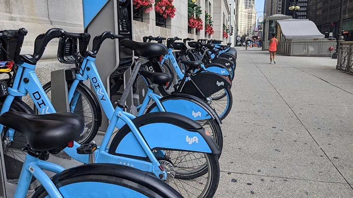 Divvy otwiera pięć stacji w Lincoln Park, Lakeview i West Loop do ładowania e-rowerów Lyft