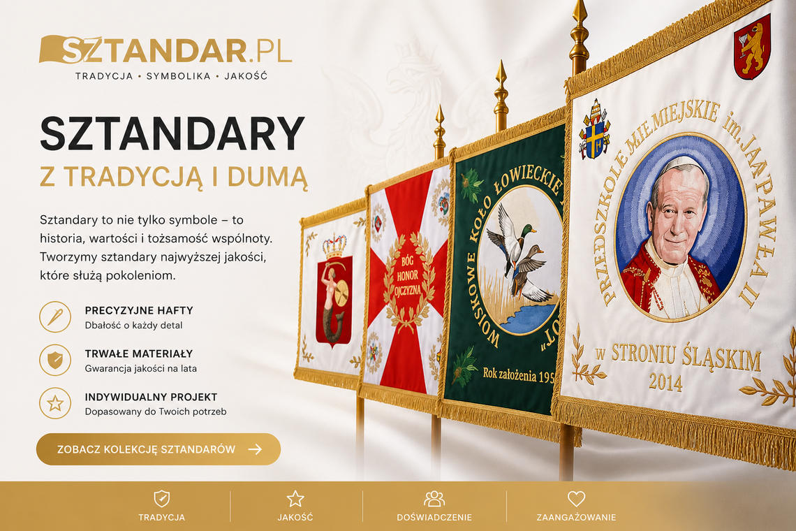 Dlaczego sztandar powinien być wykonywany zgodnie z zasadami heraldyki Dlaczego sztandar powinien być wykonywany zgodnie z zasadami heraldyki