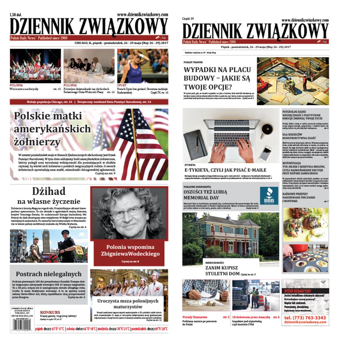 Długi weekend z "Dziennikiem Związkowym"