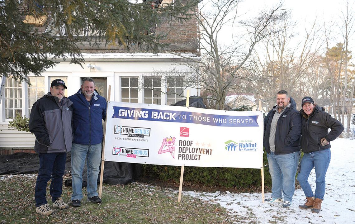 Dom weterana Jana Kaczmarka z nowym dachem