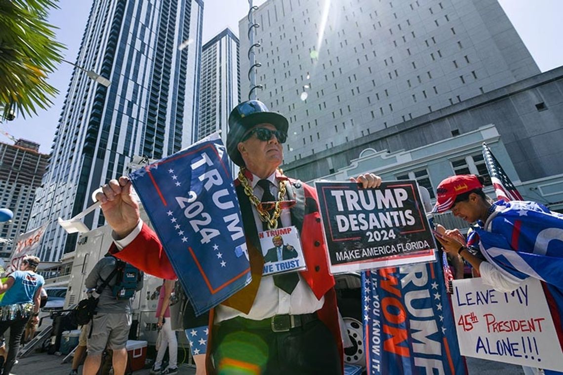 Donald Trump stanął przed sądem federalnym w Miami