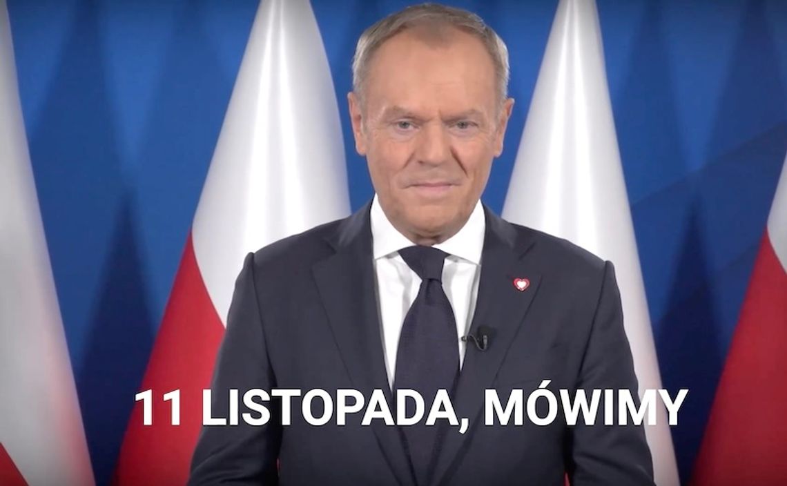 Donald Tusk: Dziś świętujemy rzecz najważniejszą, niepodległą Rzeczpospolitą