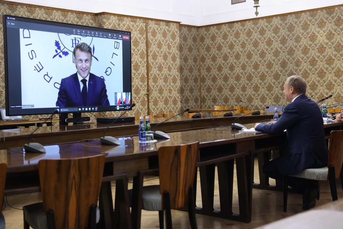 Donald Tusk rozmawiał z prezydentem Francji m.in. o kwestiach bezpieczeństwa i współpracy nuklearnej