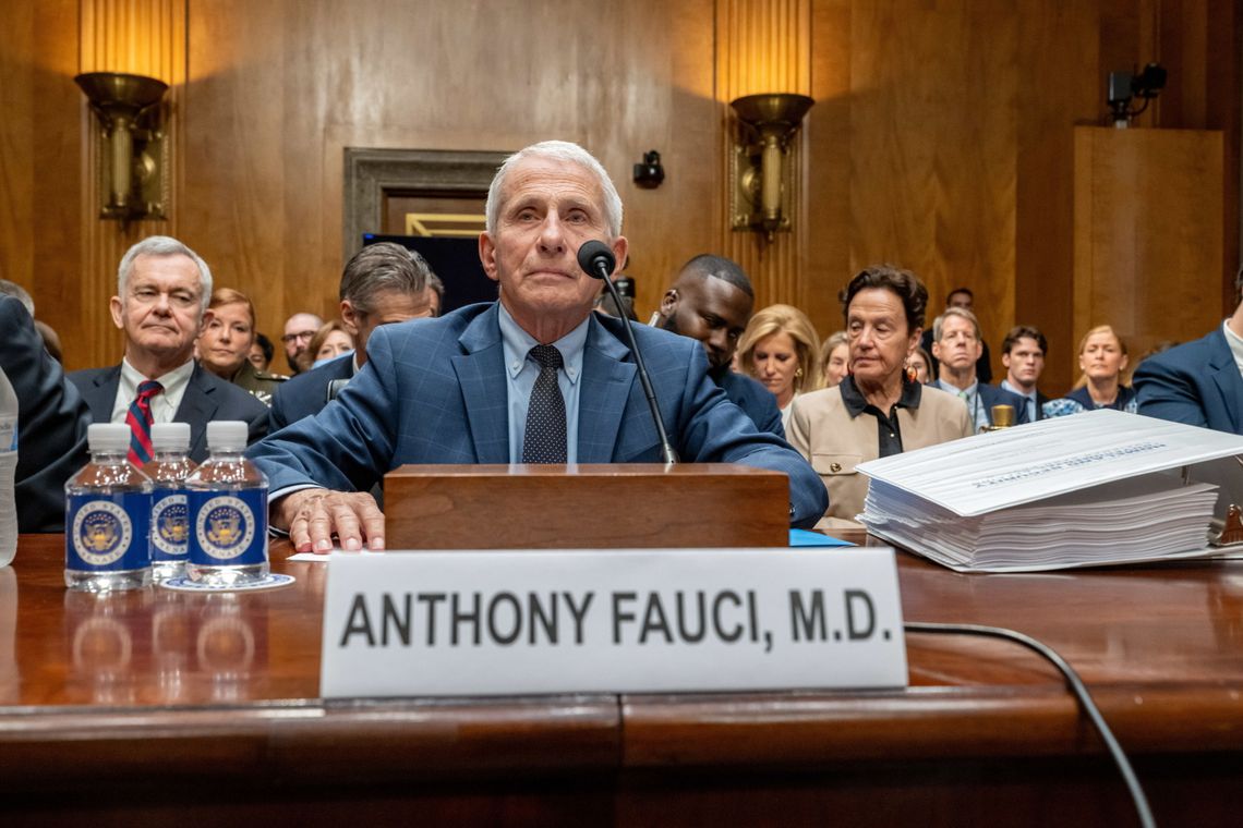 Dr Anthony Fauci odmówił odpowiedzi na pytania senatorów Dr Anthony Fauci odmówił odpowiedzi na pytania senatorów