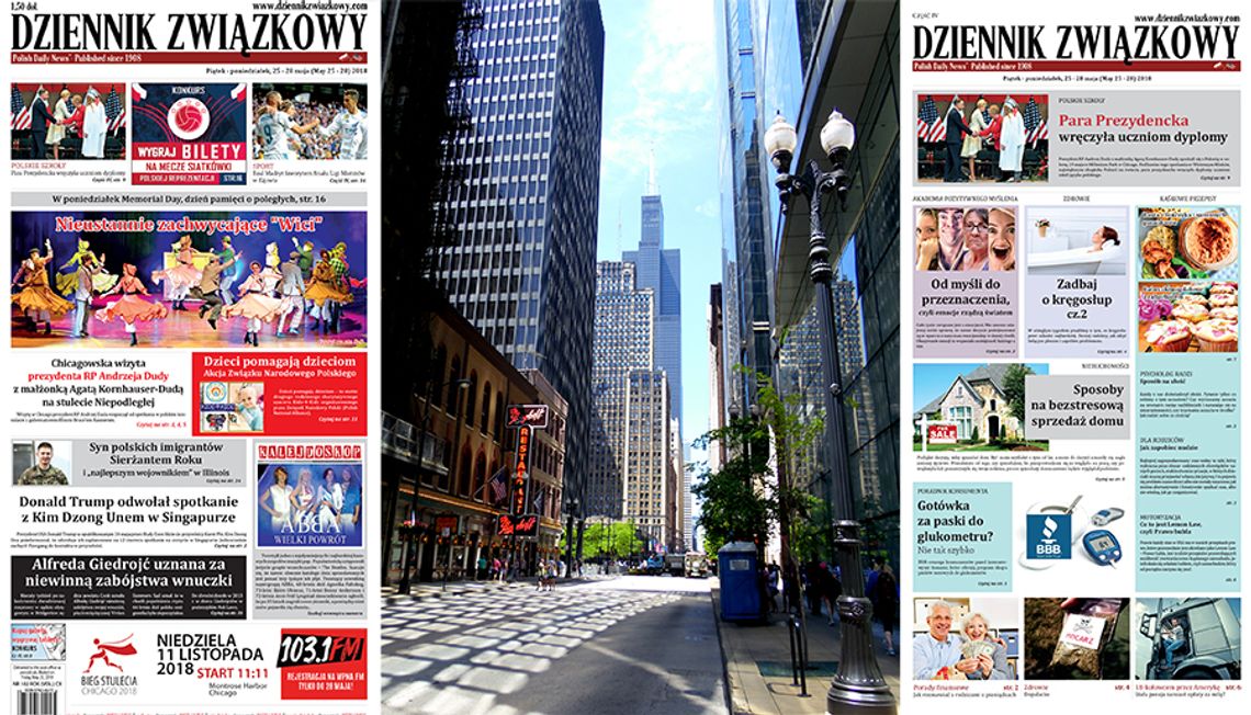 Drodzy Czytelnicy! Weekendowe wydanie ,,Dziennika Związkowego’’ już w sklepach! Drodzy Czytelnicy! Weekendowe wydanie ,,Dziennika Związkowego’’ już w sklepach!