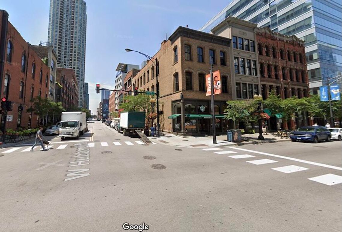 Dwie strzelaniny na popularnej Hubbard Street w River North w centrum