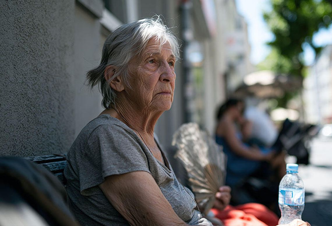 Ekspert: w czasie upałów najlepiej, by seniorzy nie wychodzili z domu