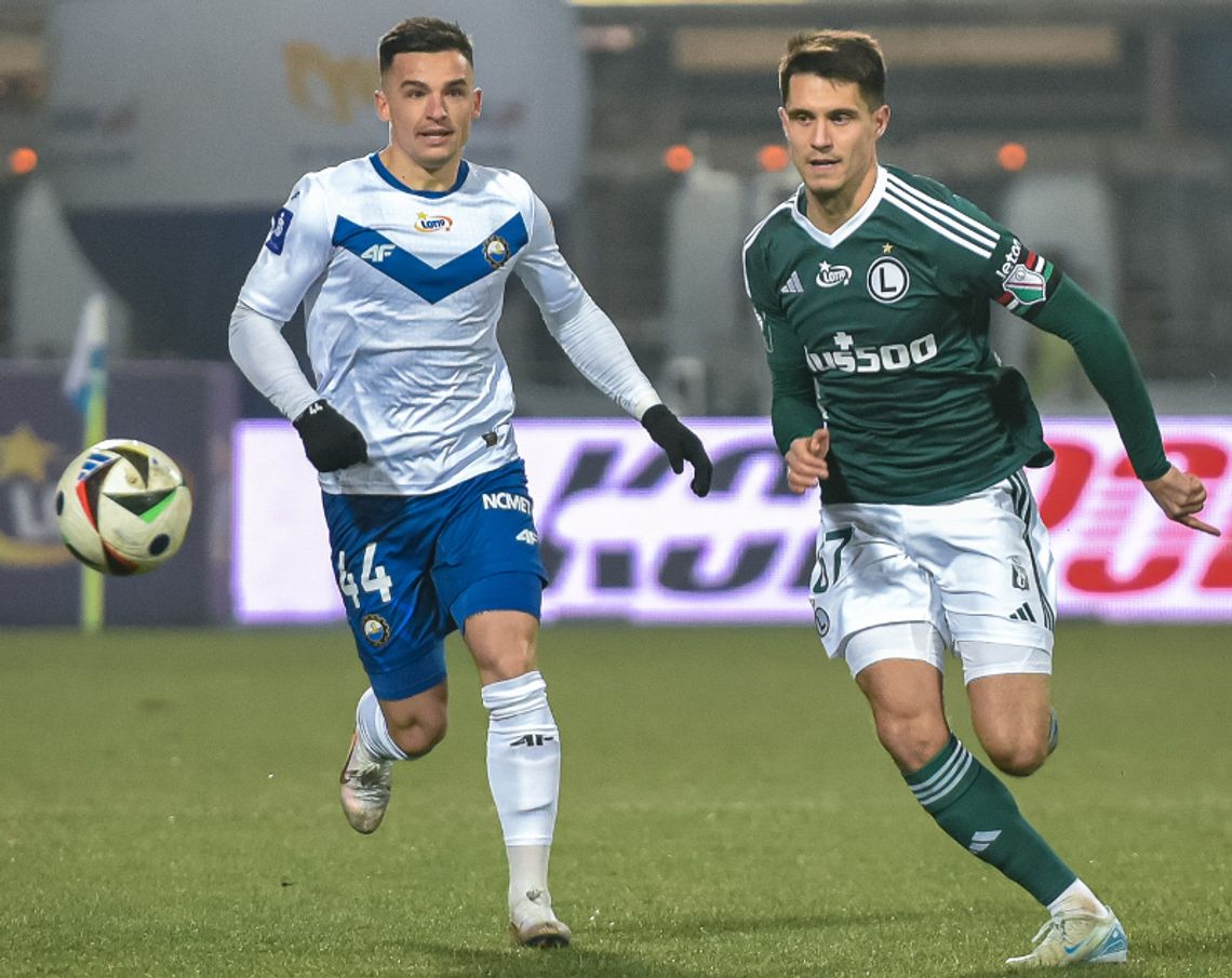 Ekstraklasa piłkarska - Jagiellonia i Legia nie zbliżyły się do lidera