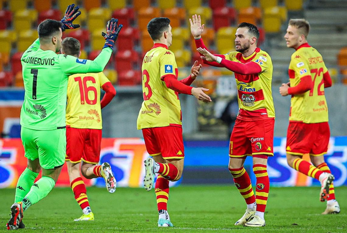 Ekstraklasa piłkarska - Jagiellonia pokonała Śląsk i jest liderem