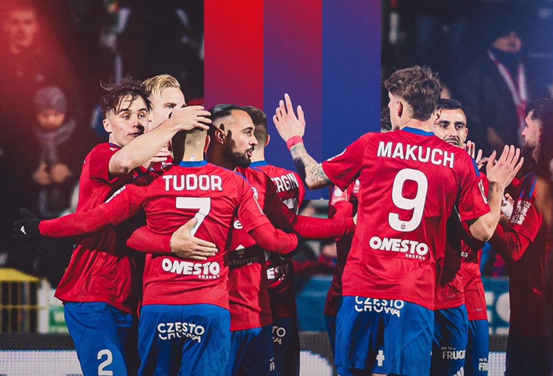 Ekstraklasa piłkarska - Raków pokonał Lechię i znów jest wiceliderem