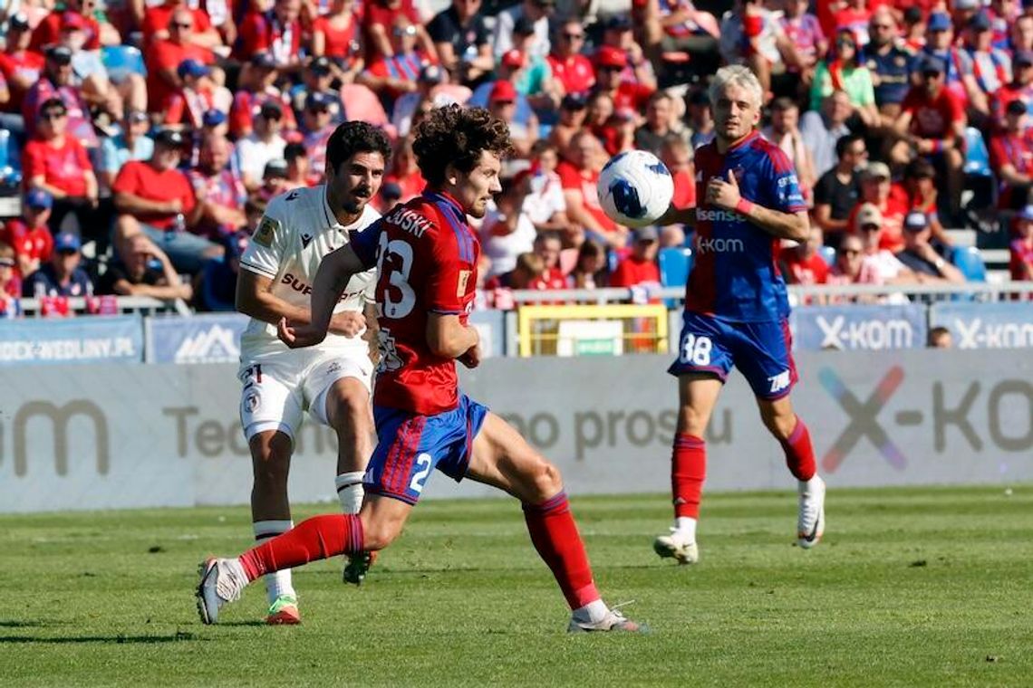 Ekstraklasa - Raków wciąż bez punktu, szczęśliwa wygrana mistrza Ekstraklasa - Raków wciąż bez punktu, szczęśliwa wygrana mistrza