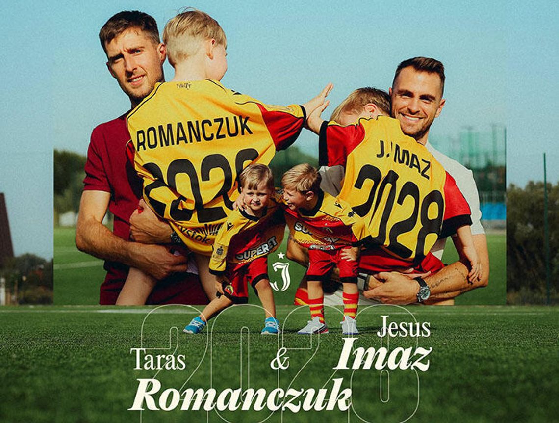 Ekstraklasa - Romanczuk i Imaz przedłużyli kontrakty z Jagiellonią