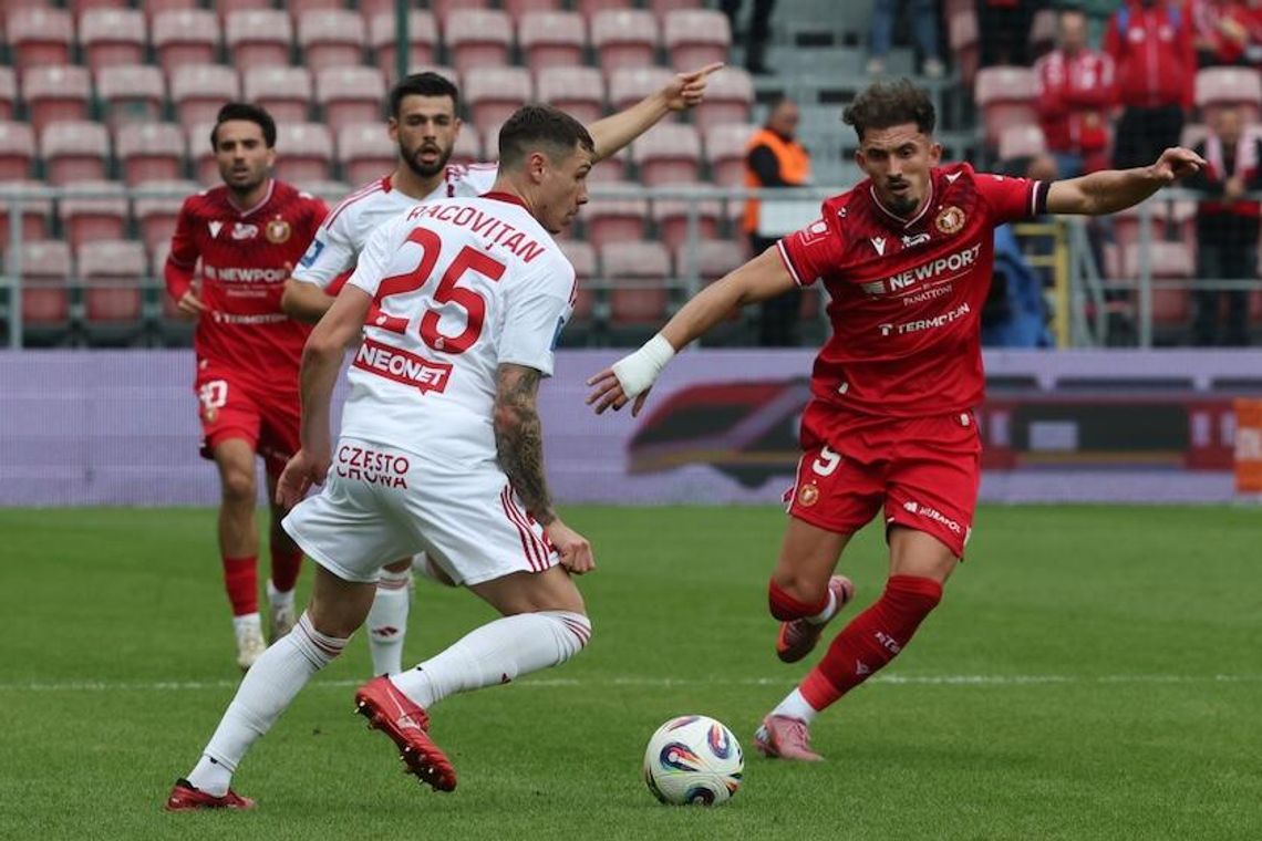 Ekstraklasa - w czołówce bez zmian, przełamanie Rakowa